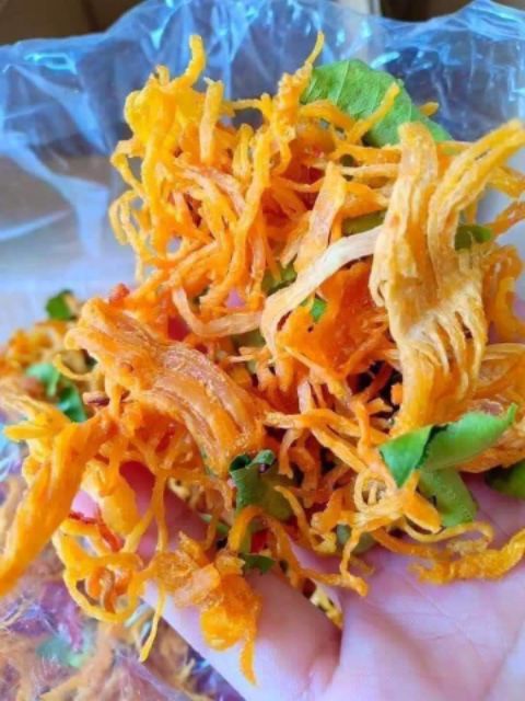 Khô gà lá chanh sỉ 65k/500gr