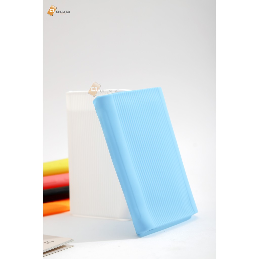 Bao silicon pin sạc dự phòng 10000mAh Xiaomi Pocket Edition PB1022ZM