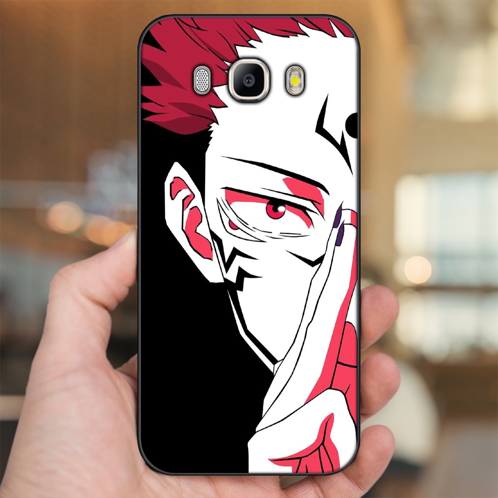 Ốp lưng Samsung J5 2016, J7 2016 viền đen in hình Yuji Jujutsu Kaisen