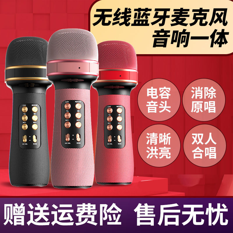 Loa Karaoke toàn dân Micro không dây Bluetooth cho trẻ em