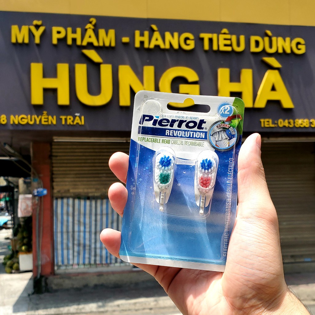 Đầu bàn chải thay thế Pierrot 2 đầu