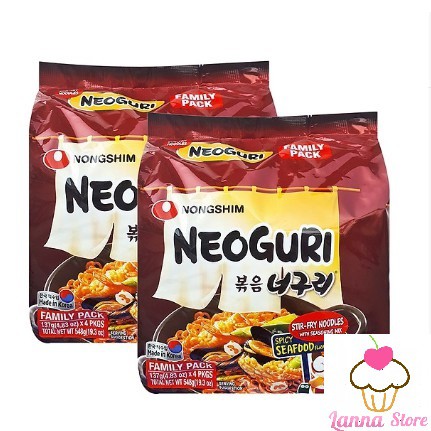 MÌ NEOGURI (MÌ KHÔ) CAY NÓNG NONGSHIM GÓI 137G - HÀN QUỐC