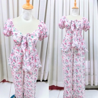 Sale set bộ hoa nhí hồng siêu hot
