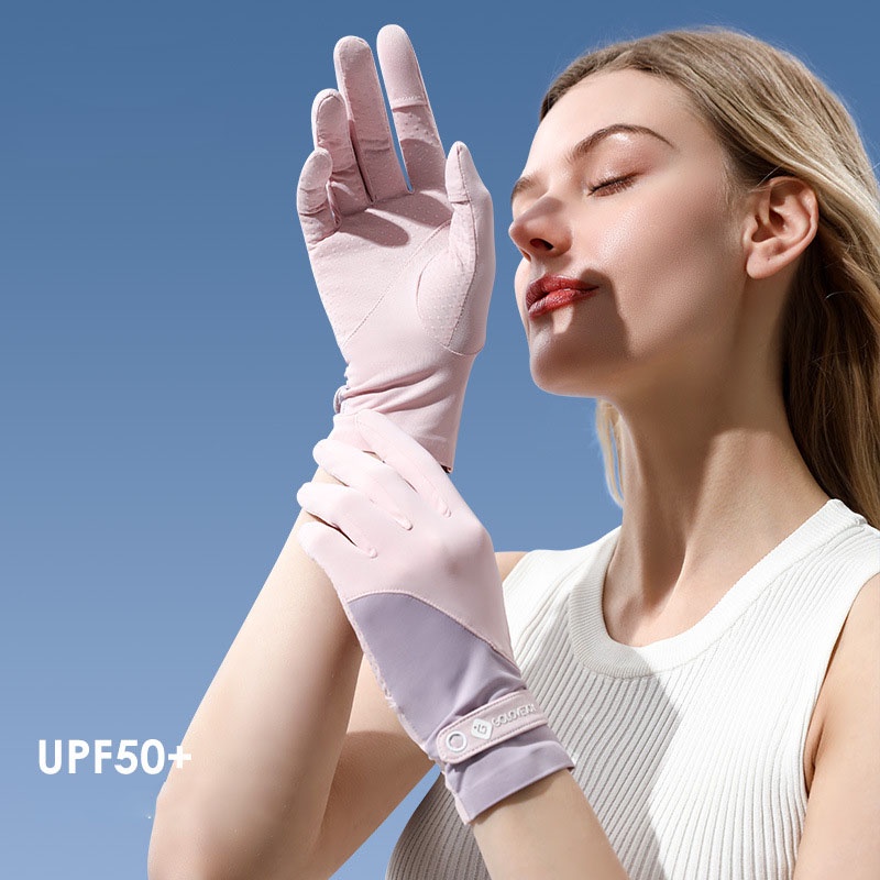 Găng Tay Silicone Chống Trượt Chống Tia UV Thoáng Khí Cho Nữ