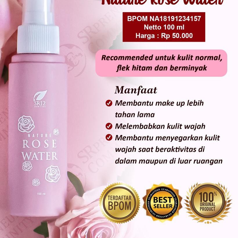 ✮ Nước Hoa Hồng Tự Nhiên SR12 Bền Bỉ Chăm Sóc Da Mặt | BigBuy360 - bigbuy360.vn