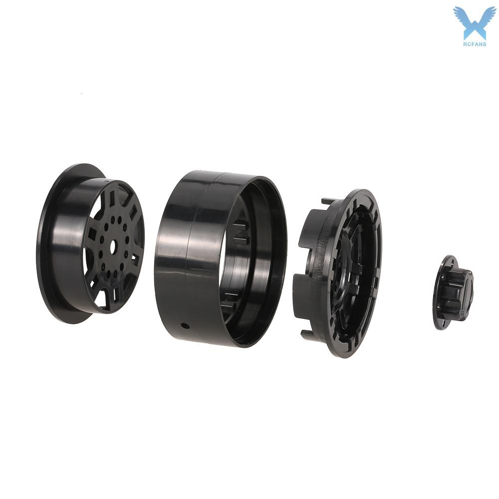 4 Bánh xe AUSTAR AX-616BK 1.9 Inch 1/10 cho D90 SCX10 AXIAL RC4WD TF2 RC