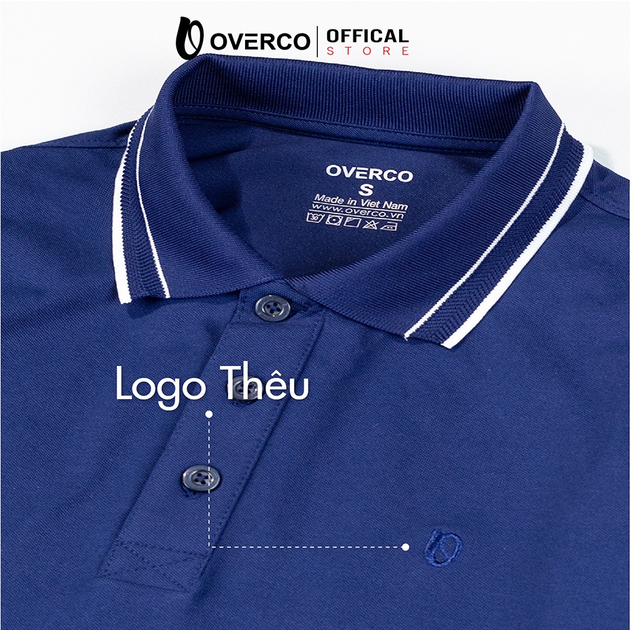 Áo Polo Nam HERRIN Basic OVERCO Phối Bo Đơn Giản , Thời Trang [OV-UPL0018]