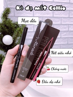 KẺ MẮT DẠ CHỐNG THẤM NƯỚC MIRACLE CELIO HÀN QUỐC