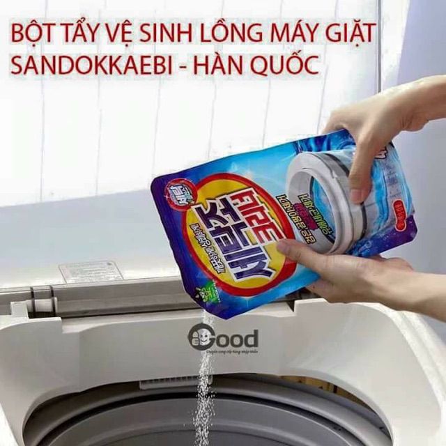 Bột Vệ Sinh Tẩy Lồng Máy Giặt Hàn quốc