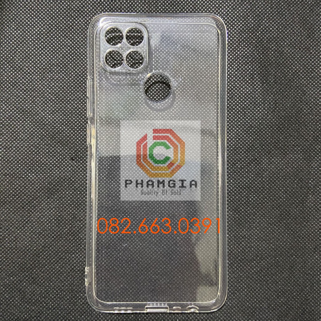 Ốp lưng Oppo A15 / A15S dẻo trong bảo vệ cam in hình đẹp (P2)