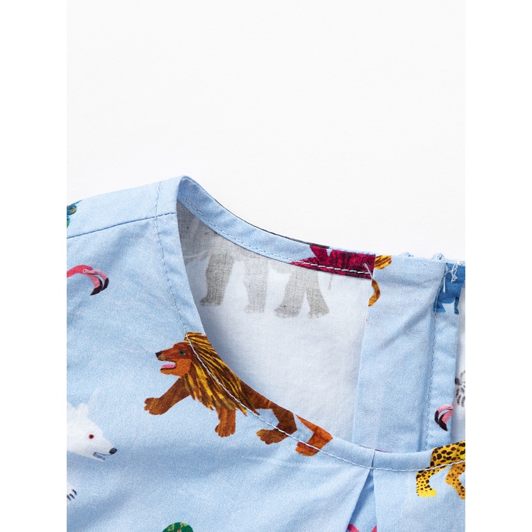 Váy xòe họa tiết động vật nhiều sắc màu mùa hè năng động BALABALA - TODDLER dành cho bé gái 201222111023