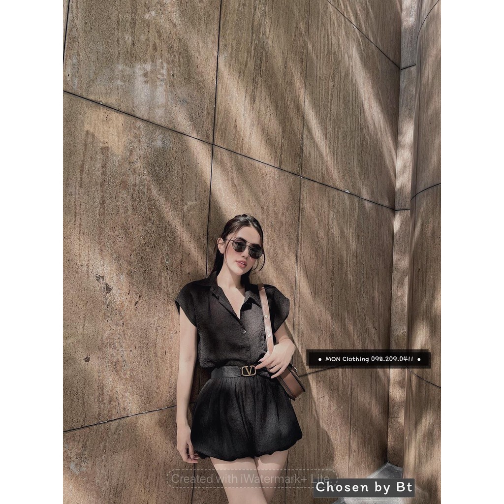Set đồ nữ cá tính, set váy ngắn áo sơ mi đi chơi sang chảnh mùa hè đẹp 8A00029 THVVN | BigBuy360 - bigbuy360.vn