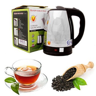Ấm đun siêu tốc inox 1.8 l hiệp hưng hàng chính hãng bảo hành 6 tháng