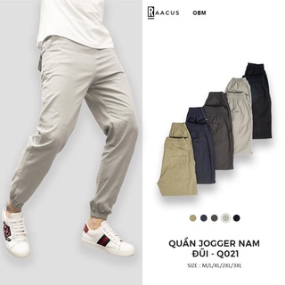 Quần Jogger Nam Kaki Co Giãn Ống Bo Co Giãn Mềm Mịn Giành Cho Nam Và Nữ