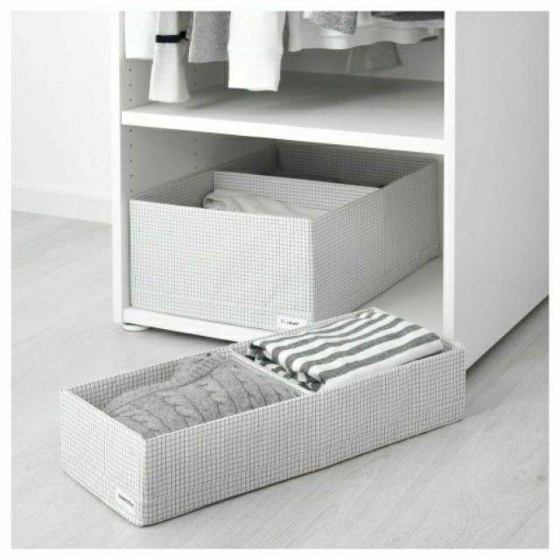 HỘP CHIA QUẦN ÁO  IKEA STUK CARO 51x20x10cm