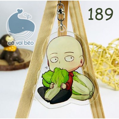 [SALE GIÁ XƯỞNG] Móc khóa One punch man Saitama Genos Tatsumaki hàng loại 1 móc khóa manga anime