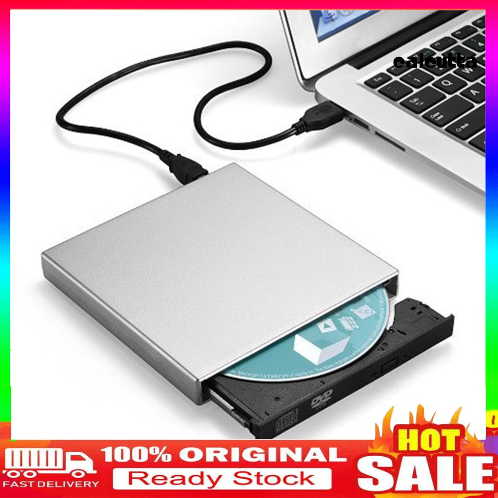 Ổ Đĩa Dvd Gắn Ngoài Usb 2.0 Cho Máy Tính