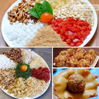 Mứt gừng đỏ thái lát 1kg