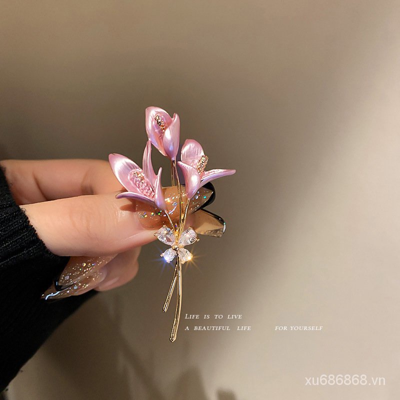 Hàn Quốc Dongdaemun Trâm Cài Áo Hoa Bướm Retro Fan Hâm Mộ Nghệ Thuật Trang Trí Áo Phong Cách Cổ Thiết Kế Khí Chất Nổi Tiếng Trên Mạng Phụ Kiện Quần Áo