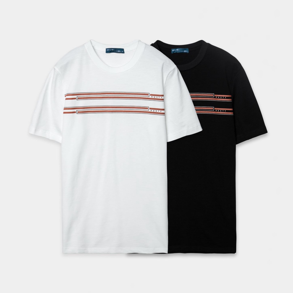 Áo tanktop nam BEN &amp; TOD cotton co giãn Stripe Printed Tees 21295