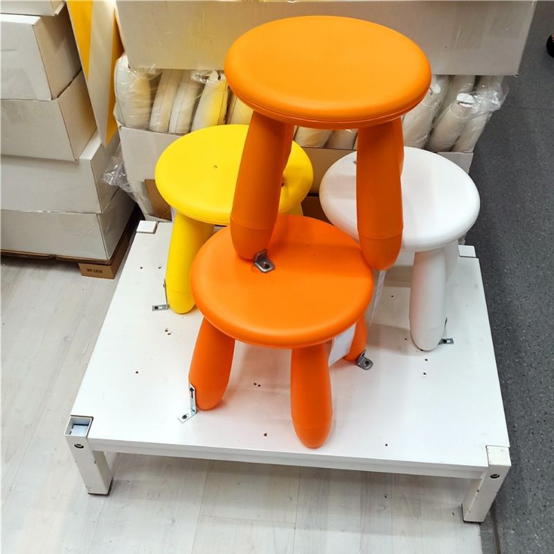 Ghế đầu tròn Ikea Mammut cho bé
