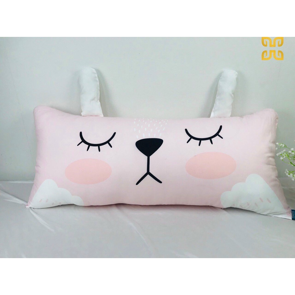 Gối Tựa Đầu Giường Hình Thú Dễ Thương,Kích thước 1M2X50CM