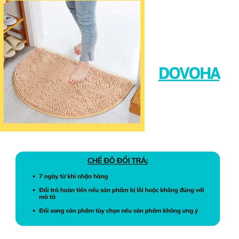 Thảm lau chân nhà bếp nhà tắm chống trượt thấm nước giá rẻ DOVOHA TC02