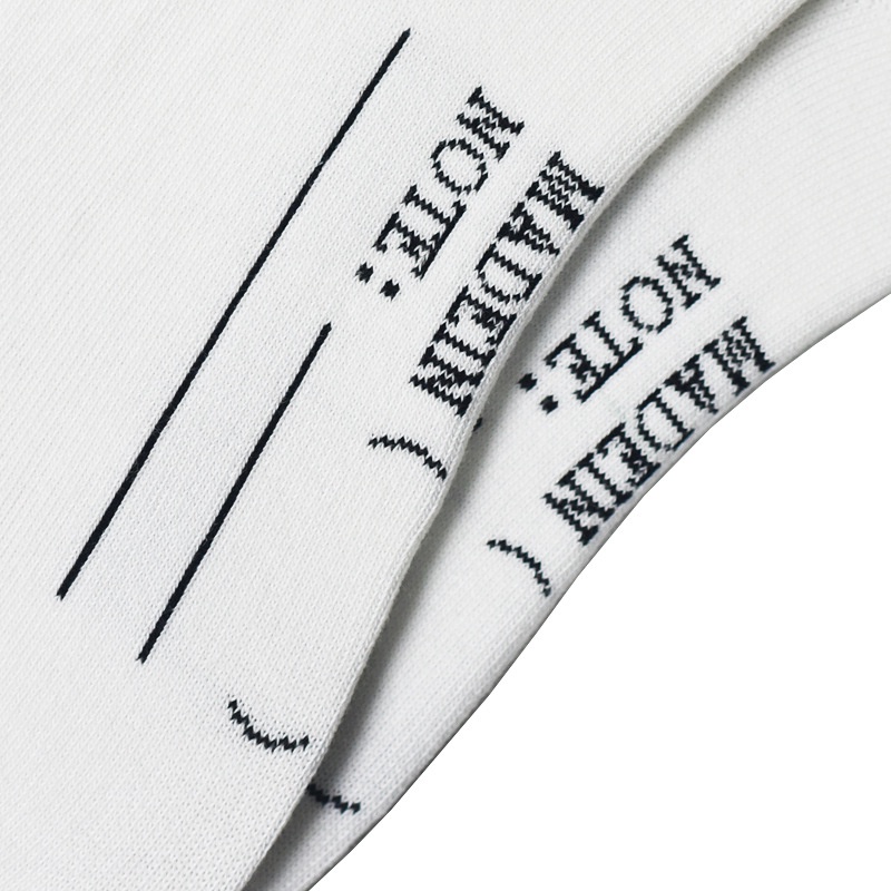 WAFNHA D581 Vớ Cổ Vừa In Họa Tiết Hoạt Hình Đám Mây Dễ Thương Thời Trang Cho Nữ