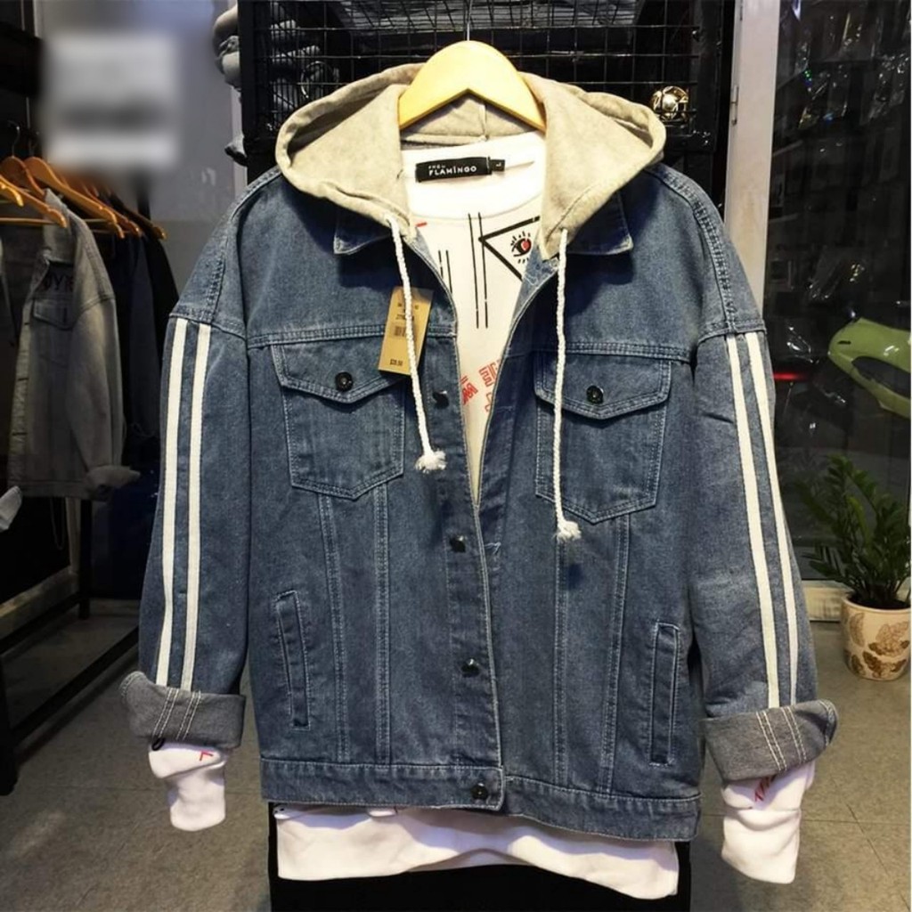 Áo khoác Jean nam thời trang Angel cao cấp kiểu from rộng TRA249 (HÀNG CHUẨN SHOP)