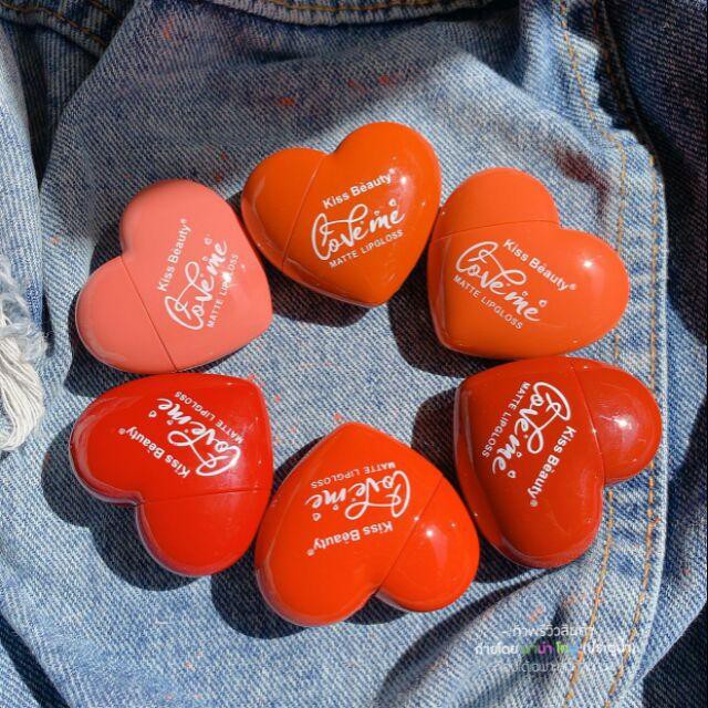 Son Kem Tint Kiss Beauty Trái Tim For Valentine