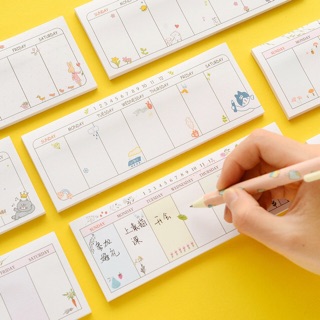 Weekly Planner notepad cho sổ kế hoạch tuần