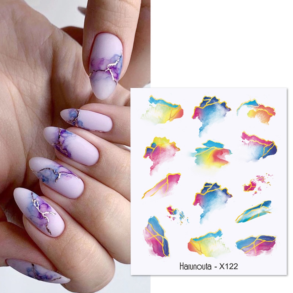 Miếng Dán Trang Trí Móng Tay Tạo Hiệu Ứng 3D Lãng Mạn