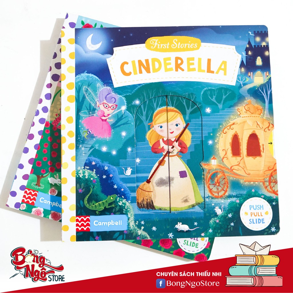 [Mã BMLTB200 giảm đến 100K đơn 499K] Sách Chuyển Động Cinderella - First Stories