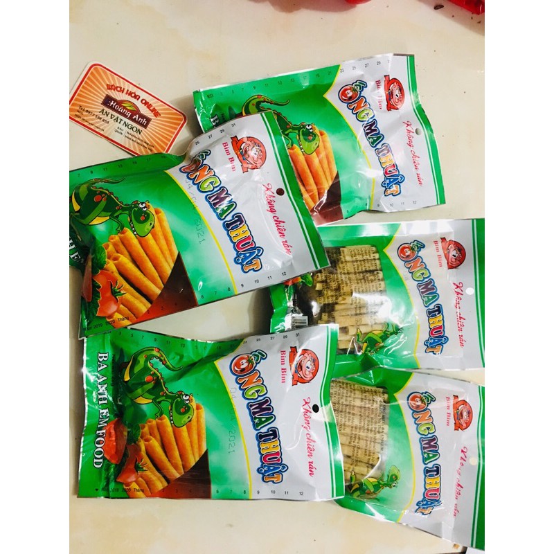 Snack ống ma thuật gói