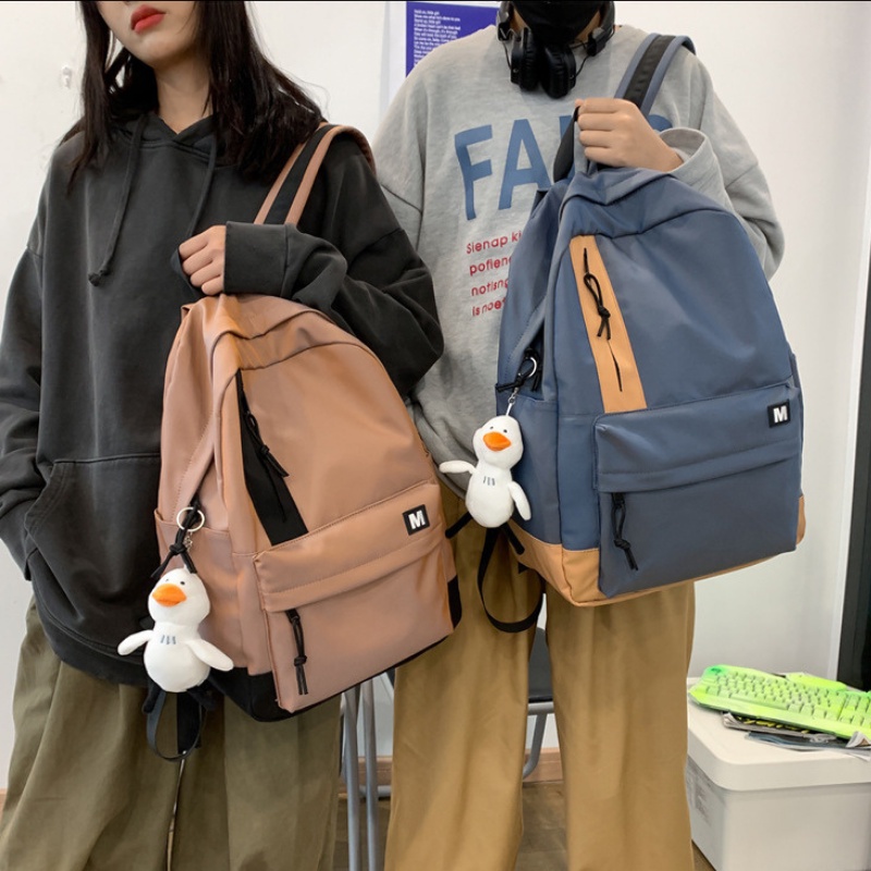 Balo Thời Trang Unisex Nam Nữ Phong Cách Ulzzang Hàn Quốc BAA02