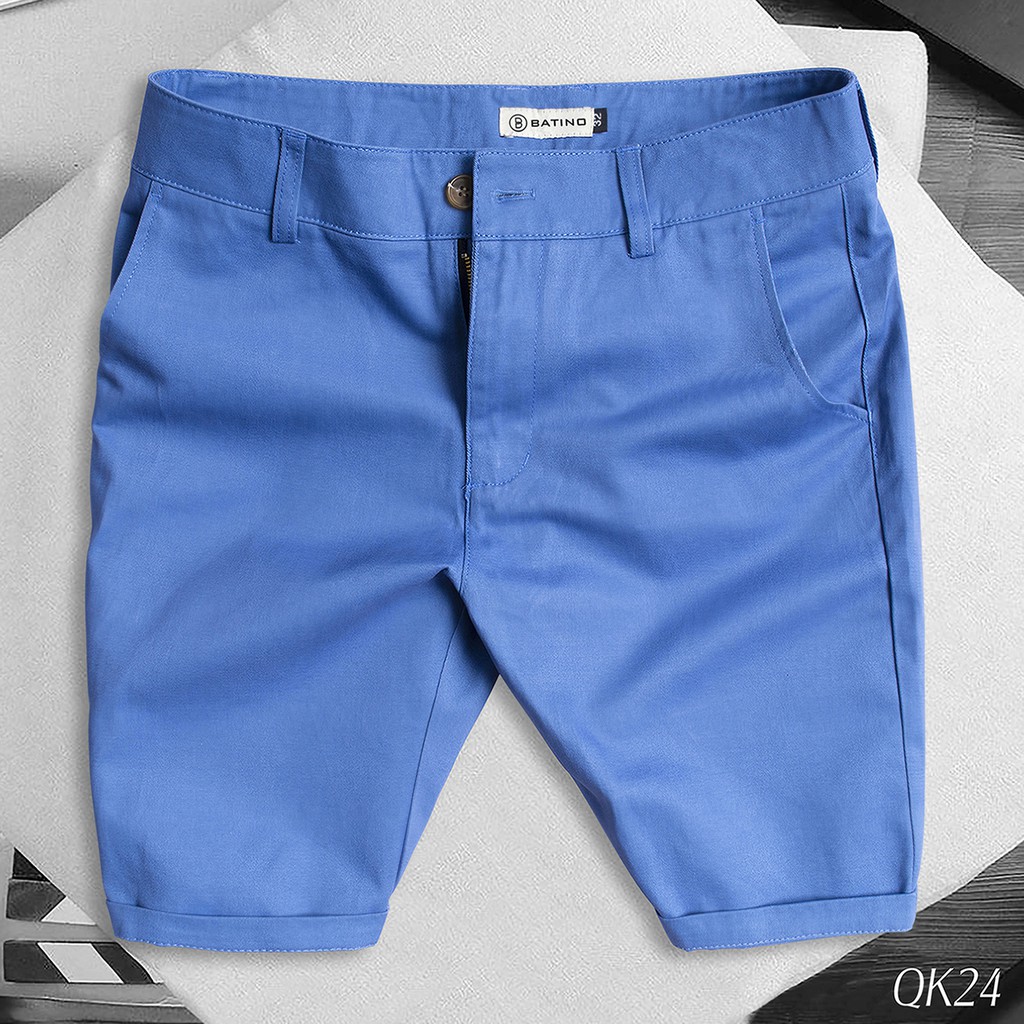 Quần Cộc Nam Vải Kaki Cao Cấp Phong Cách Hàn Quốc Thời Trang BATINO