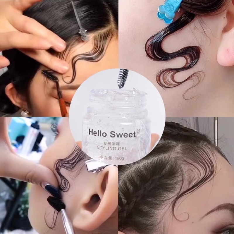 Sáp vuốt tóc gel tạo kiểu tóc chuyên nghiệp nam nữ
