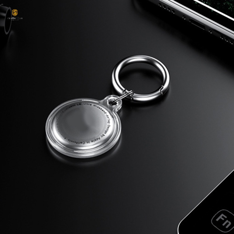 Vỏ bảo vệ hộp sạc tai nghe bằng TPU trong suốt chống thất lạc kèm vòng đeo tay tiện dụng | BigBuy360 - bigbuy360.vn