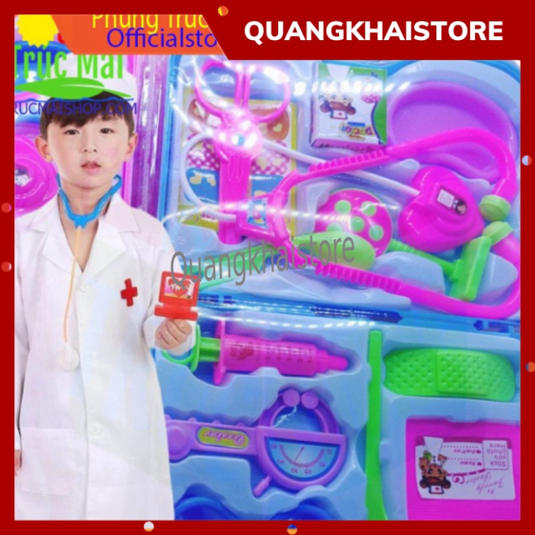 Bộ đồ chơi vali bác sĩ cho bé tập làm bác sỹ cho bé trai ,bé gái , Đồ chơi trẻ em