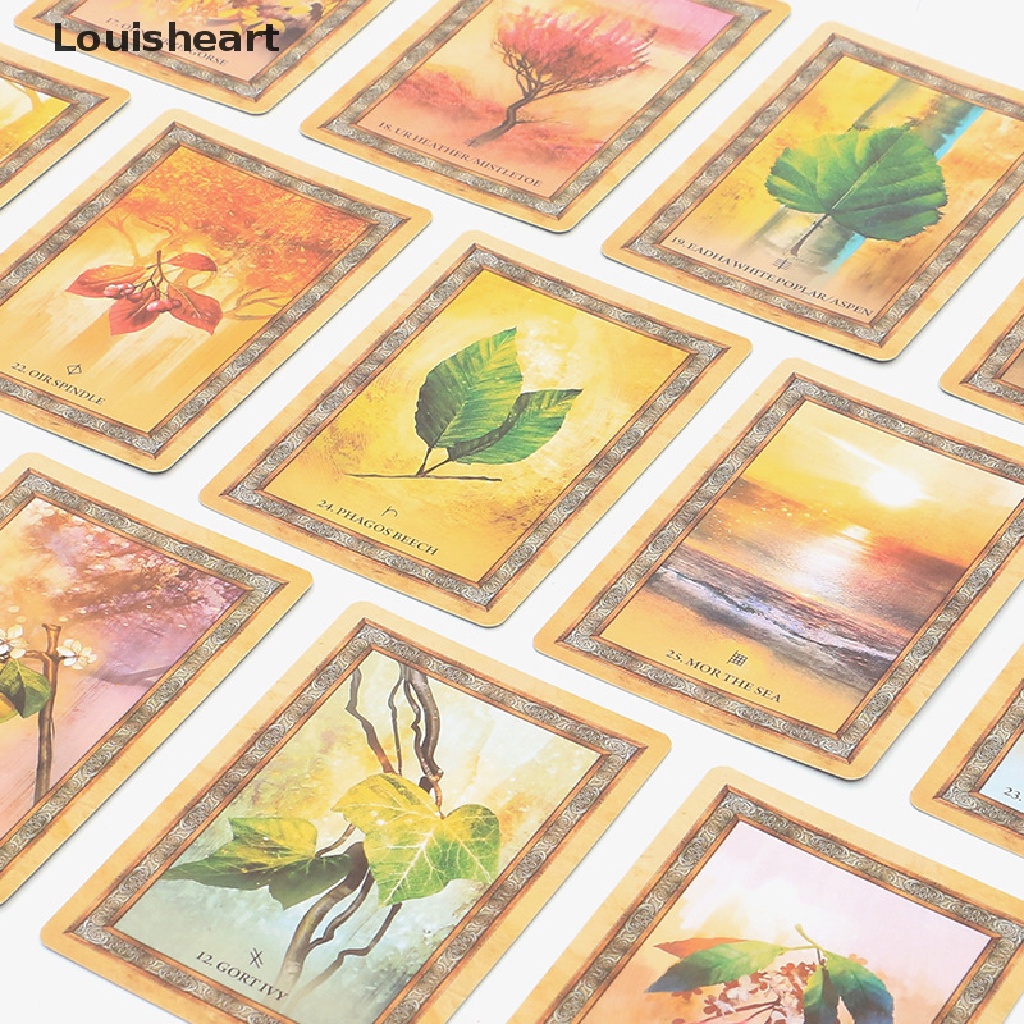 Bộ Bài Tarot Để Bàn Louisheart Celtic Tree Oracle