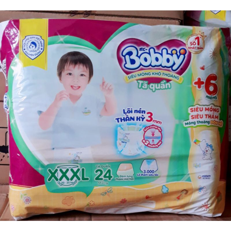 TÃ QUẦN BOBBY XXXL24+6 Mẫu mới   SHOP MẸ BÚN