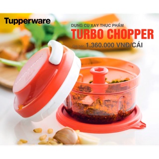 [Giảm giá] Máy xay tay Turbo Chopper Tupperware, xay kéo tay tiện dụng