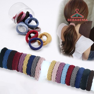 Hộp 20 dây buộc tóc nhiều màu DBTM01