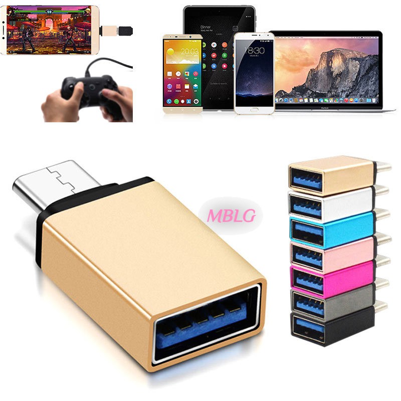 Adapter chuyển đổi Mini USB 3.1 Type-C sang USB 3.0 bằng hợp kim nhôm