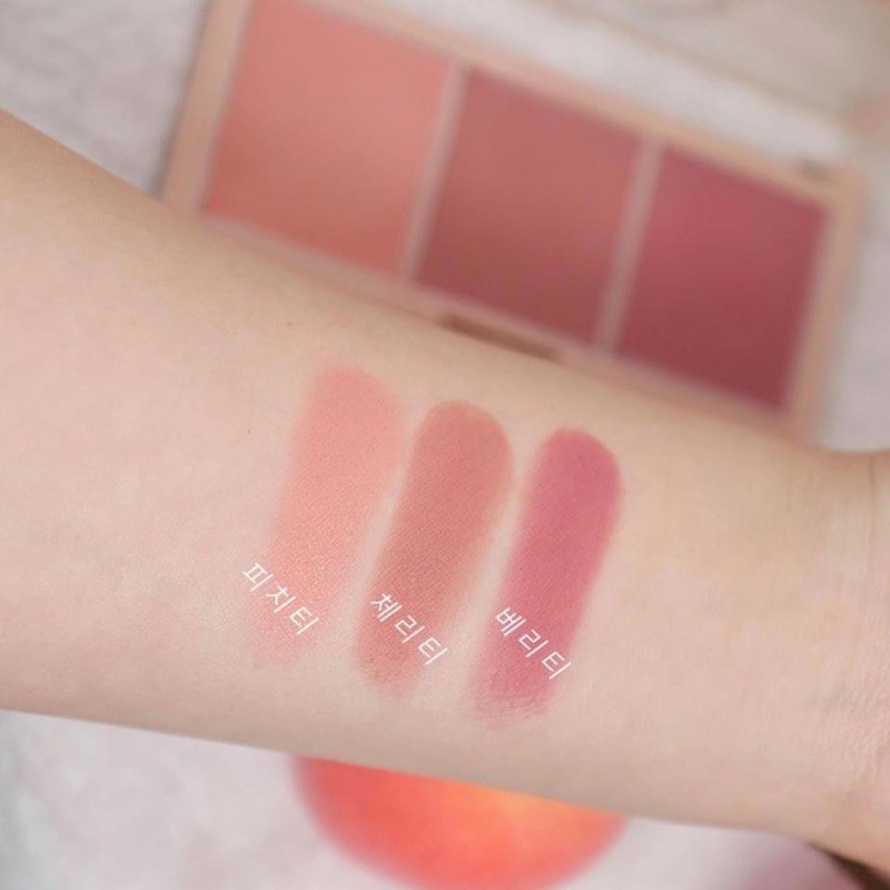 Phấn Má hồng 3in1 Afternoon Tea Blusher Palette Chai Tea