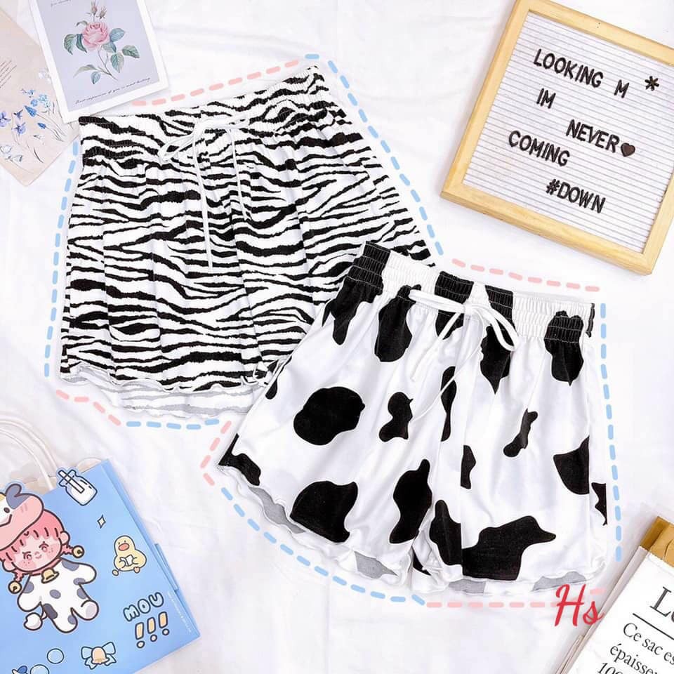 Combo 3 cái Quần Short Đùi Nữ Mặc Nhà Nhiề Họa Tiết [FREESHIP] - Quần đùi nữ mặc nhà | BigBuy360 - bigbuy360.vn