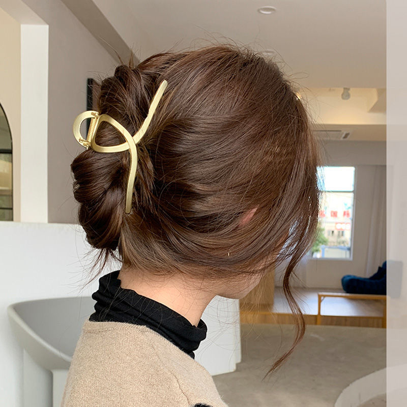 Kẹp Tóc Đuôi Ngựa Bằng Hợp Kim Acrylic Thanh Lịch