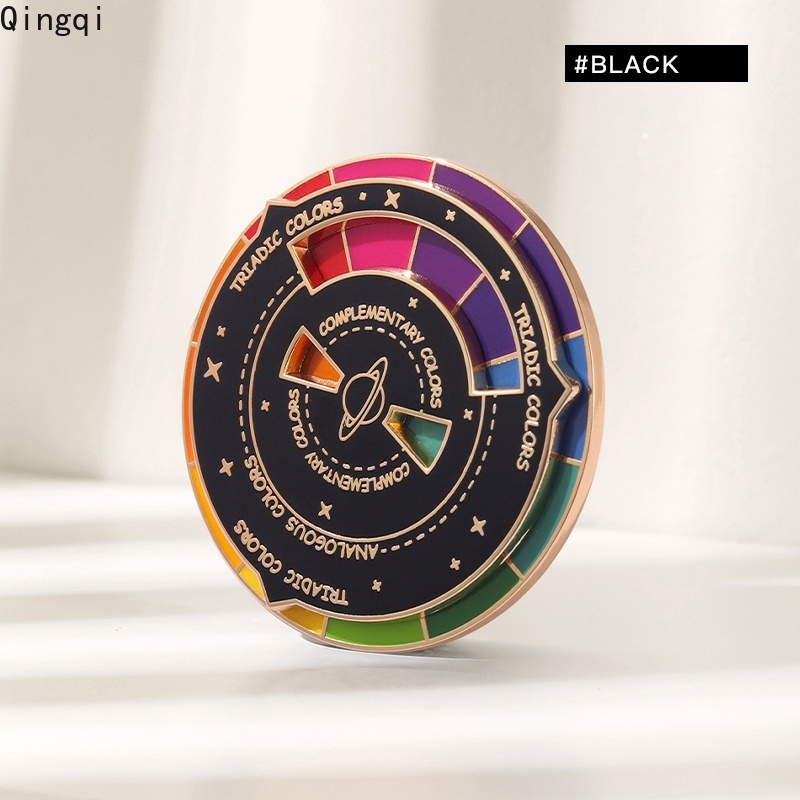 Ghim cài áo Miss Zoe hình la bàn nhiều màu sắc dễ thương