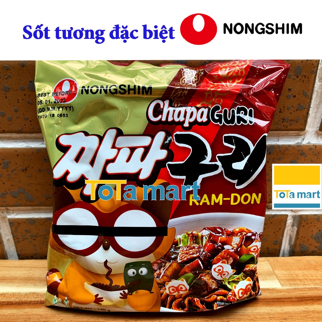 Mì cay Samyang / Nongshim Hàn Quốc 140g. Chính hãng. HSD ghi bên dưới.