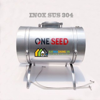 Bồn phụ năng lượng mặt trời 50 lít inox 304